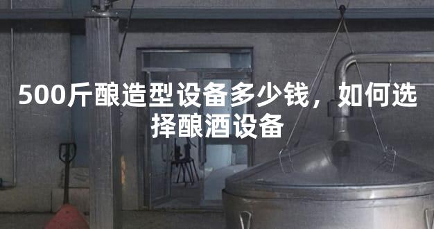 500斤酿造型设备多少钱，如何选择酿酒设备