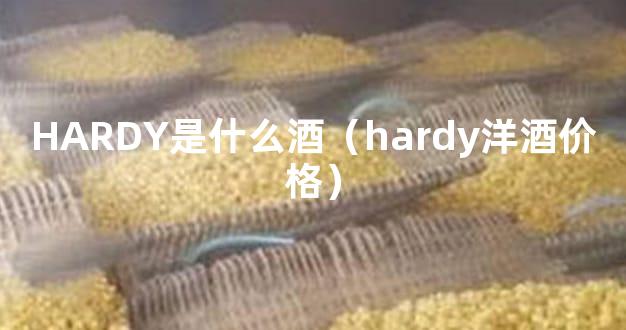 HARDY是什么酒（hardy洋酒价格）