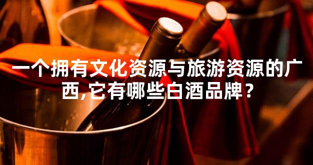 一个拥有文化资源与旅游资源的广西,它有哪些白酒品牌？