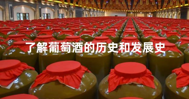 了解葡萄酒的历史和发展史