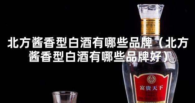 北方酱香型白酒有哪些品牌（北方酱香型白酒有哪些品牌好）