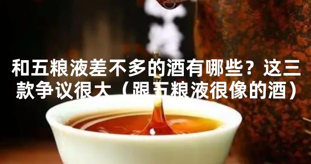 和五粮液差不多的酒有哪些？这三款争议很大（跟五粮液很像的酒）