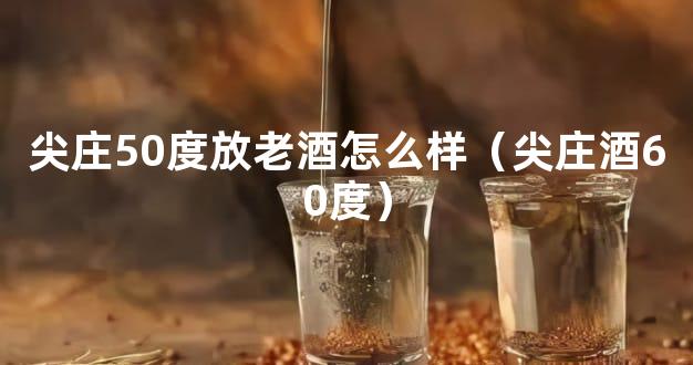 尖庄50度放老酒怎么样（尖庄酒60度）