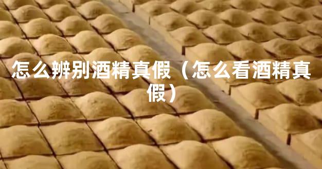 怎么辨别酒精真假（怎么看酒精真假）
