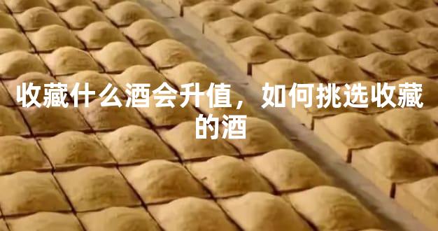 收藏什么酒会升值，如何挑选收藏的酒