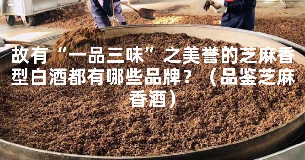 故有“一品三味”之美誉的芝麻香型白酒都有哪些品牌？（品鉴芝麻香酒）