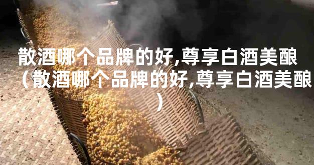 散酒哪个品牌的好,尊享白酒美酿（散酒哪个品牌的好,尊享白酒美酿）