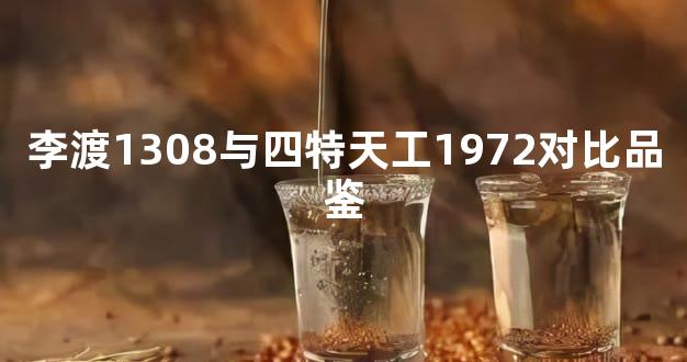 李渡1308与四特天工1972对比品鉴