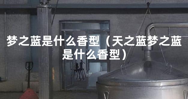 梦之蓝是什么香型（天之蓝梦之蓝是什么香型）