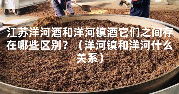 江苏洋河酒和洋河镇酒它们之间存在哪些区别？（洋河镇和洋河什么关系）
