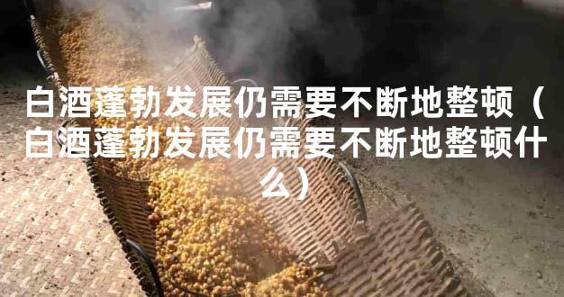 白酒蓬勃发展仍需要不断地整顿（白酒蓬勃发展仍需要不断地整顿什么）