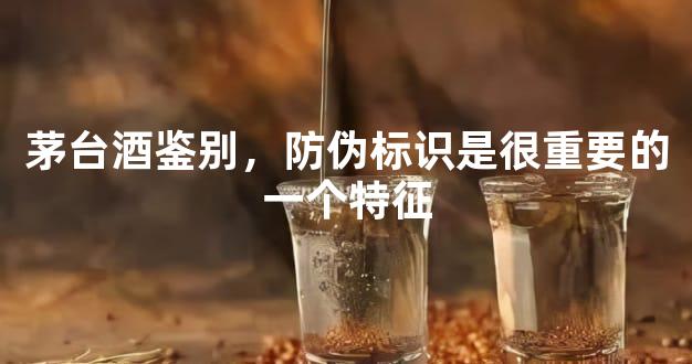 茅台酒鉴别，防伪标识是很重要的一个特征
