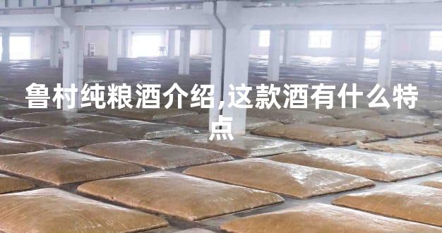 鲁村纯粮酒介绍,这款酒有什么特点