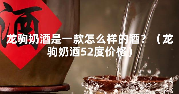龙驹奶酒是一款怎么样的酒？（龙驹奶酒52度价格）